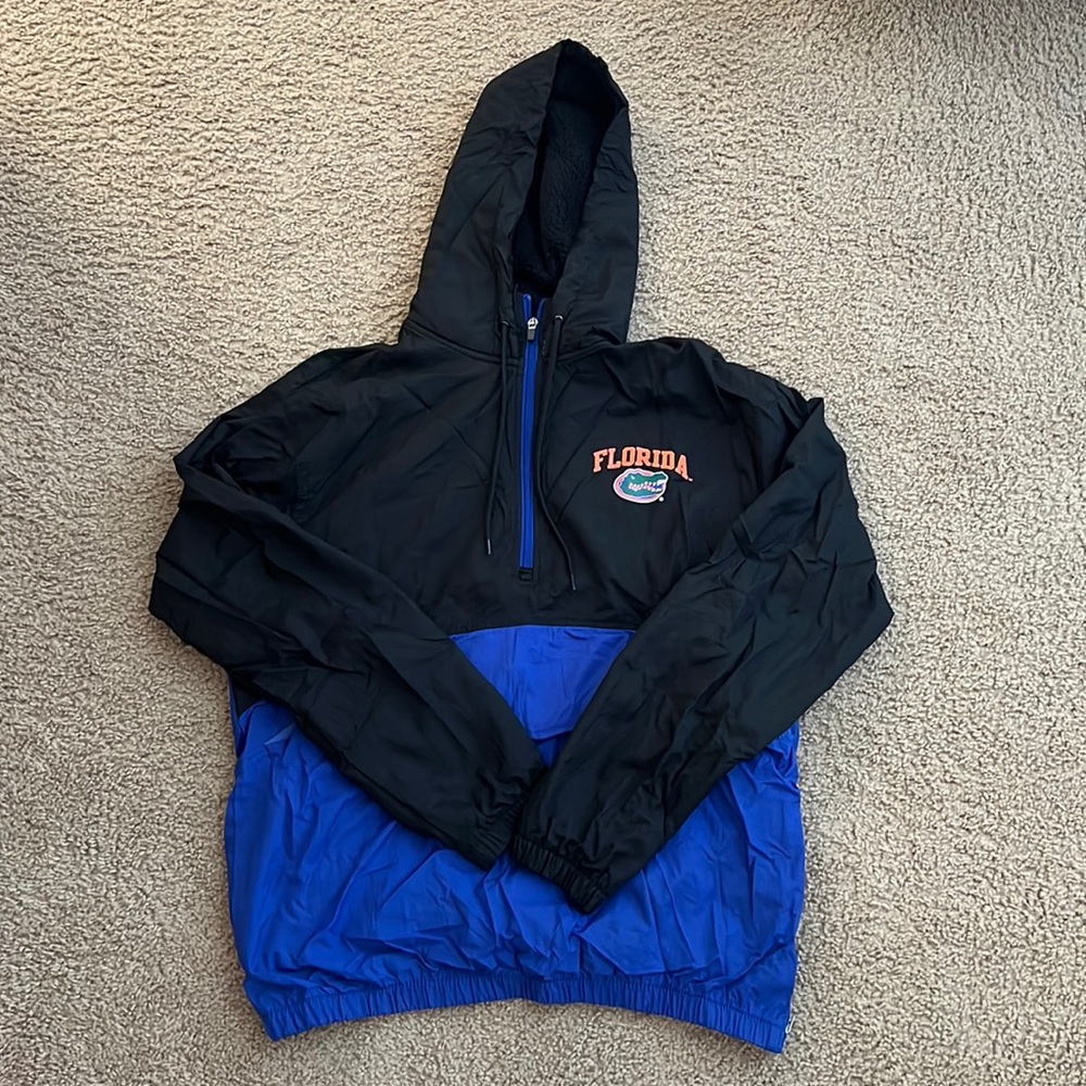 Florida Gators Fleece Lined Windbreaker Size Medium